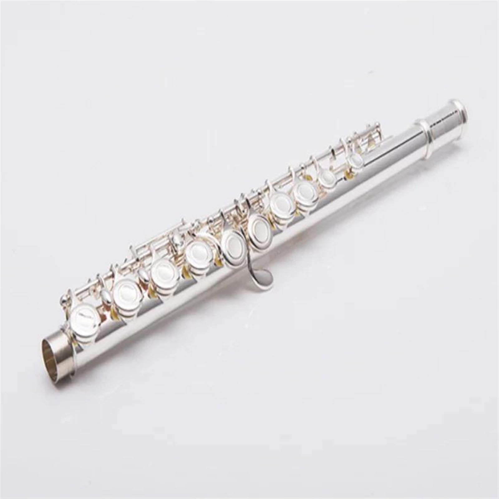 Professionale Flauto Traverso Flauti Tono C A Foro Aperto A 16 Tasti Flauto Corpo Placcato Argento In Cupronichel Con Accessori Per Custodia Per Flauto