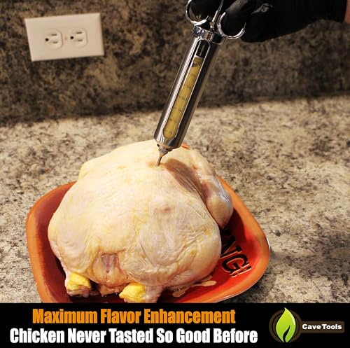 Cave Tools Extra-Large Turkey & Meat Marinade Injector - Image 6