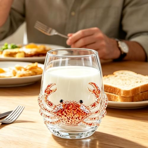 Copa de vino de pulpo azul anticaídas que sustituye copas frágiles comunes 6
