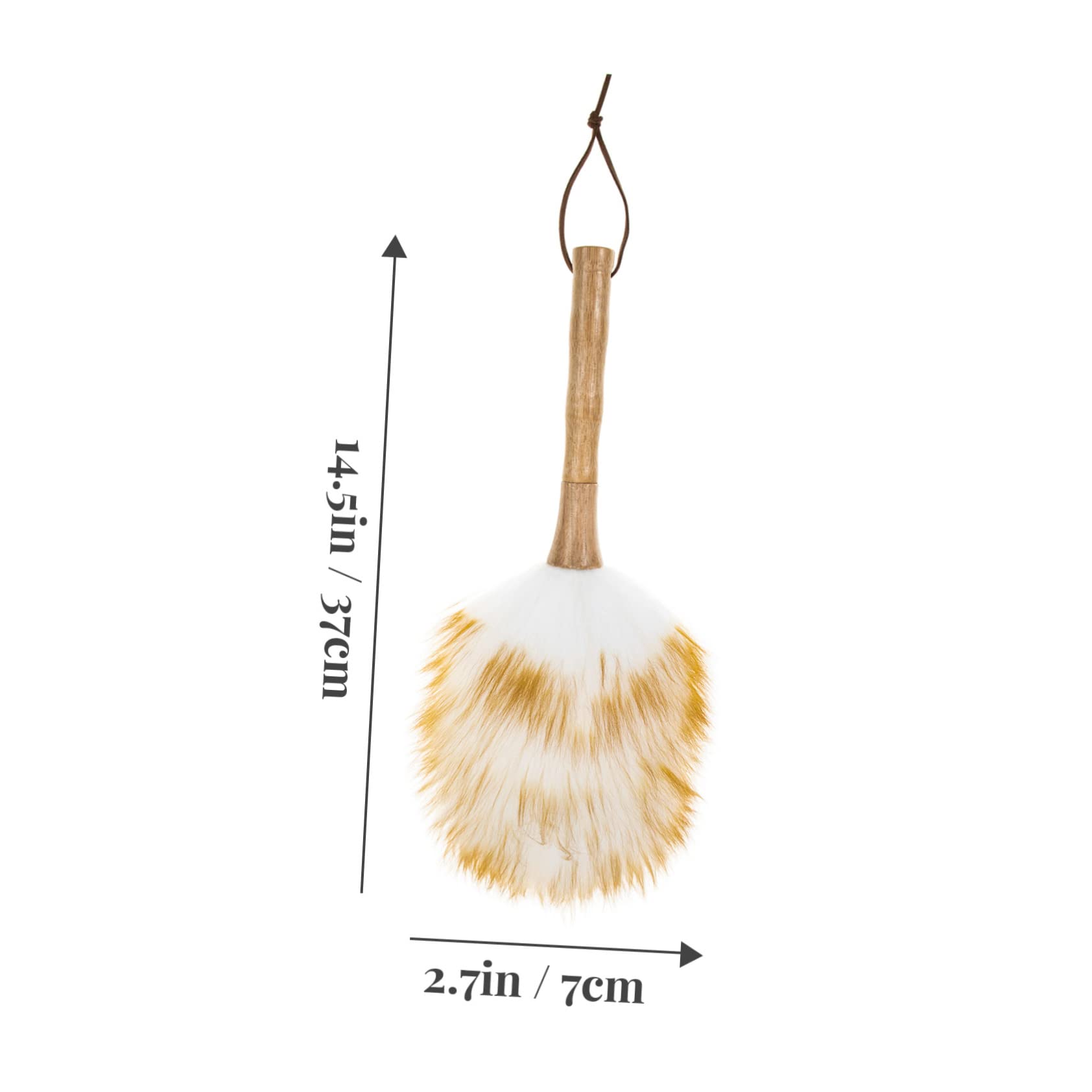 WHAMVOX Cleaning Brush Ergonomic Dust Removal Tool for Musical Instruments Soft Material Collision Handle for Guitars Pianos and More