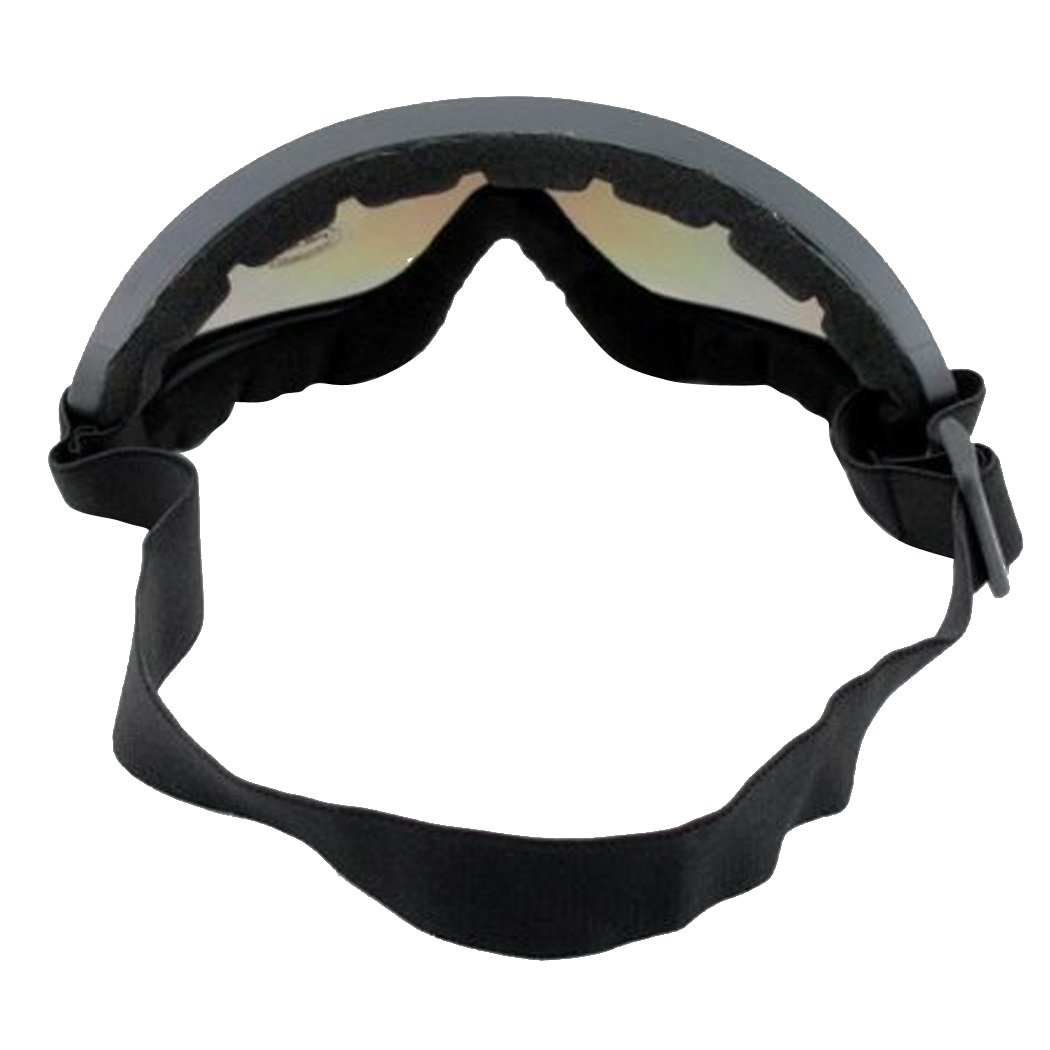 Siatkowe ochronne zginane półtwarz akcesoria regulowane gogle airsoft, konstrukcja osłony uszu, regulowane dopasowanie, lekkie okulary do jazdy konnej, sportów terenowych, narciarstwa, snowboardu
