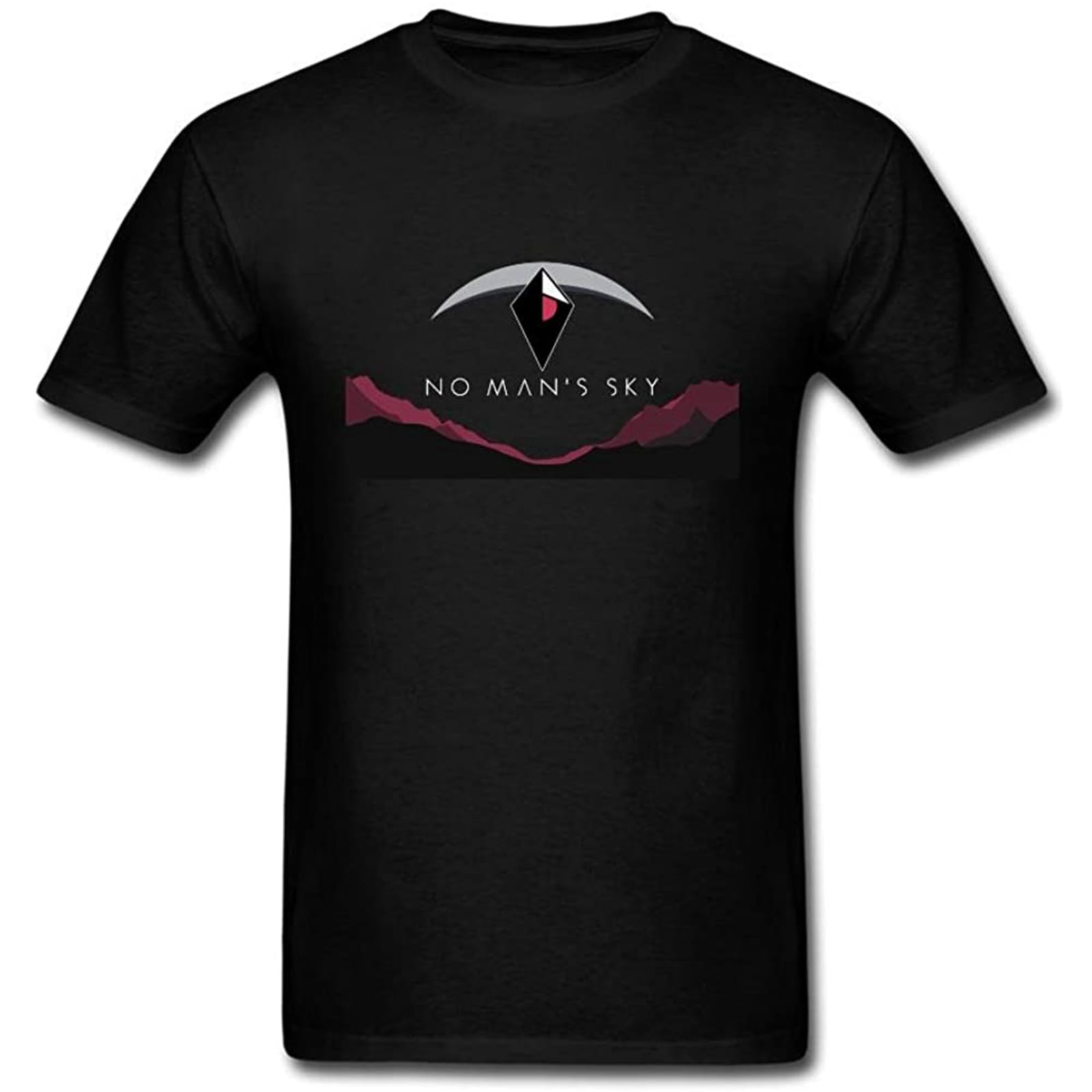 Chengxingda Hombre No Man 'S Cielo Adventure Game Logo Camiseta ColorName Tee