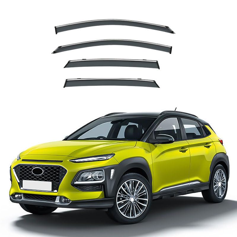 Deflectores de aire para calor y lluvia en Hyundai Encino 2018-2022