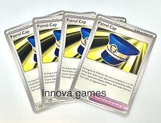 Patrol Cap 191/197 - Obsidian Flames - x4 Pokemon Trainer Card Playset - Lot