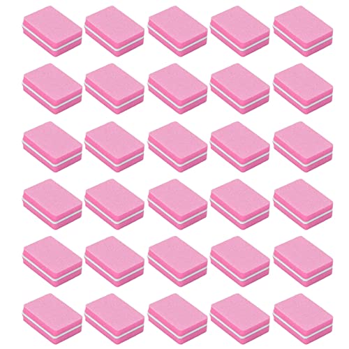 Nail Polishing Block, Nail Polishing Block, Grinding, Polishing, Portable, 30 Care Products Pink