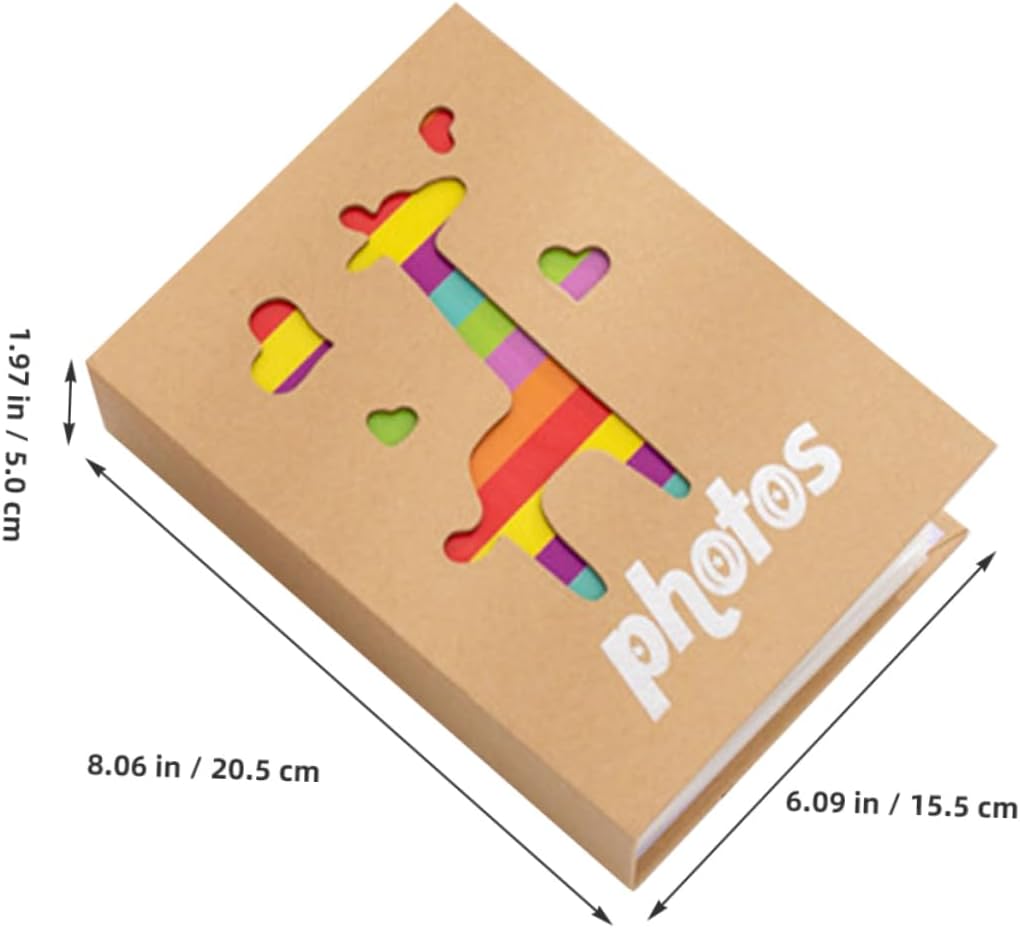 Toyvian Photo Album Keepsake for Boy Girl Holds Photos for Birthdays Weddings and Holidays