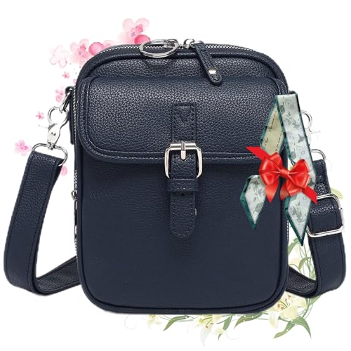 Enjoyaitlife Crossbody Leather Bag for Women, Collaboraten1 Crossbody Leather Bag