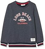 Cooler Sweater NAME IT Jungen NKMNCAZZAD Sweat BRU Sweatshirt, Blau Dark Sapphire, 122/128 (Herstellergröße: 122-128)