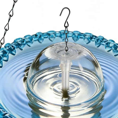 Fuente de jardín eléctrica, bomba antioxidante transparente para balcón 7