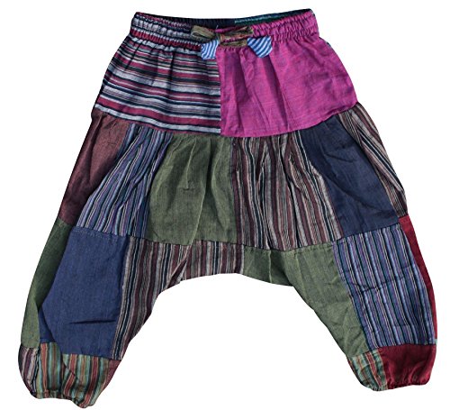 Shopoholic Moda Infantil Hippie Harén Holgado Boho Pantalón