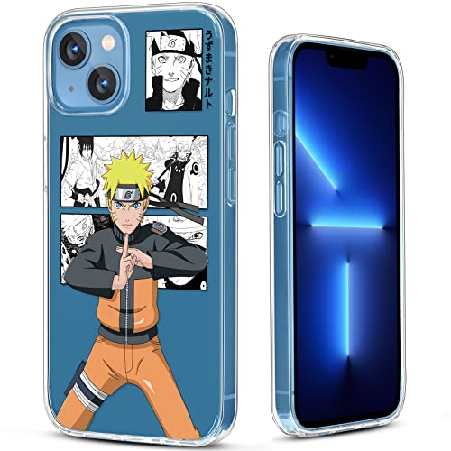 Varkululx Anime Phone Case For Iphone 12/12Pro Clear, [Non-Yellowing] Transparent Case With Soft Rubber Bumper, Shockproof & Drop Protection, Cool Anime Case For Boys & Girls (Mrtm,12/12Pro #TOP13