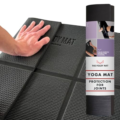 Foldable Yoga Mat Thick, in 6 Combinations; Greater Support and P...