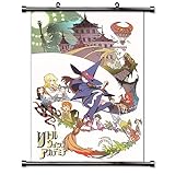 Little Witch Academia Anime Fabric Wall Scroll Poster (16 x 23) Inches [ACT]-Lit-1
