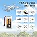VICMILE 3.7V Lipo Battery 450mAh High Capacity 25C RC Molex Drone Battery with 5-in-1 Charger for SYMA Q11 AT-96 TR-C385 TR-P51 TR-F22 H99W H31 H6C H98 Holy Stone HS170G HS170 HS170C HS230 Quadcopter