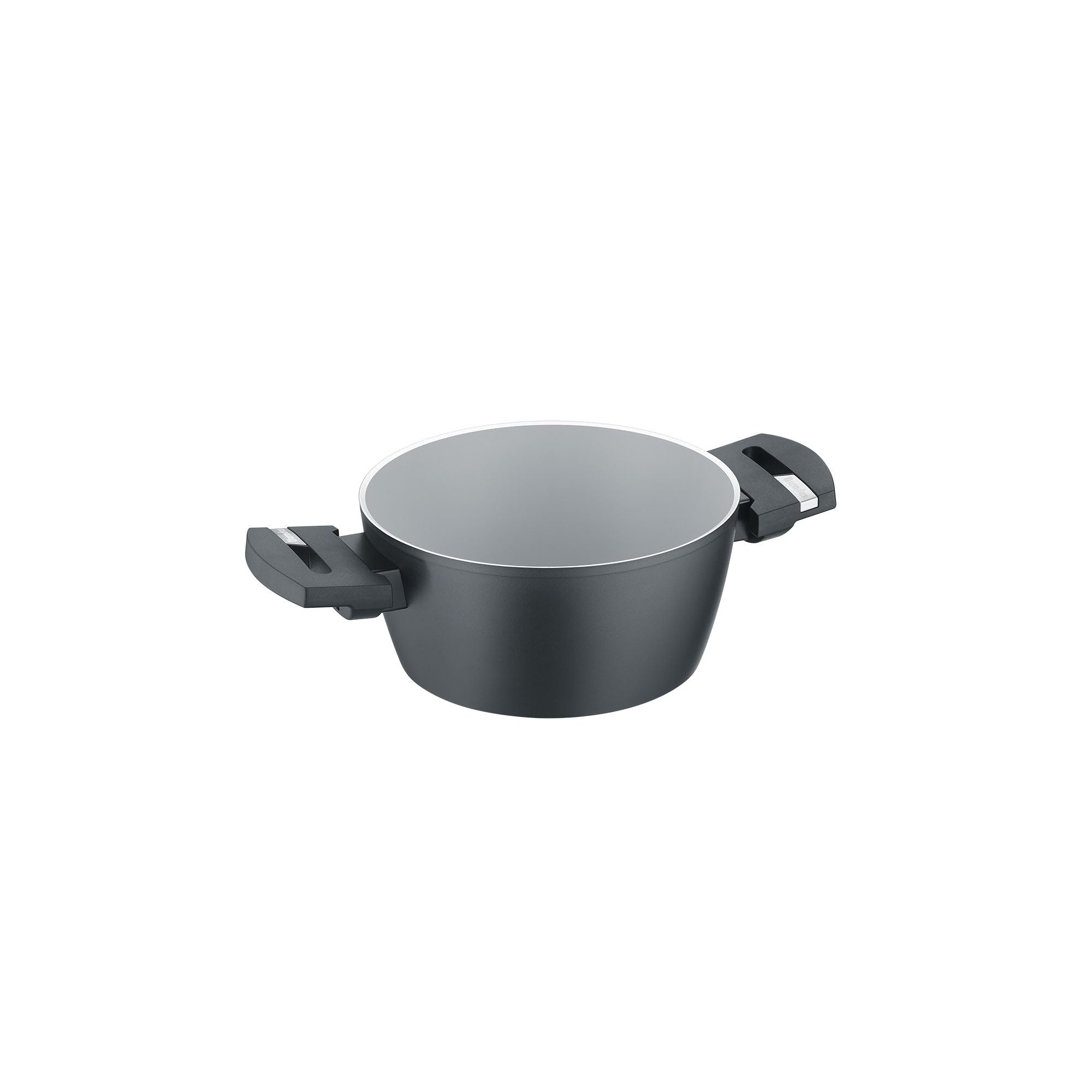 Olla de aluminio Berndes b.perfect negra 20 cm ideal para cenas familiares y guisos