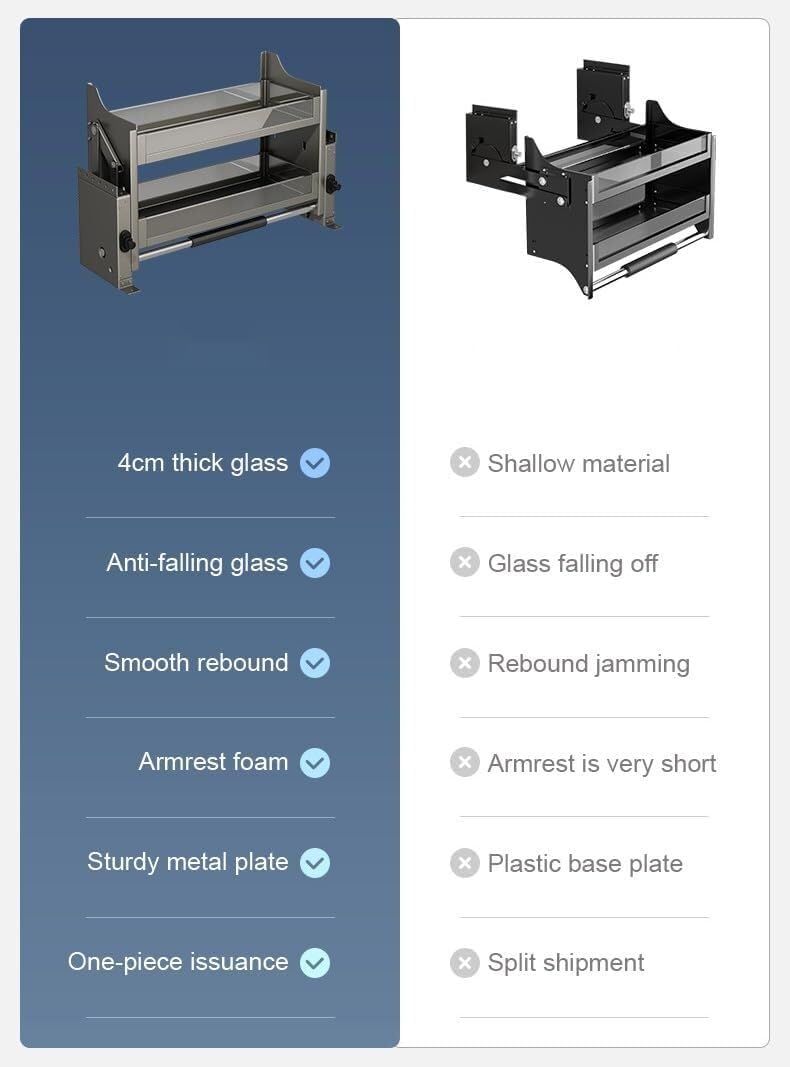 2-Tier Pull-Down Dish & Spice Rack System for Kitchen Upper Cabinets, Heavy Duty Metal Drop-Down Shelf with 4 Bearing Weight Settings(71 * 28 * 54cm)