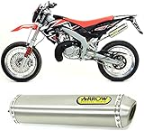 52604SU arrow tubo de escape homologado mini-thunder titanio compatible con aprilia sx 50 2006 2007 2008 2009 2010 2011 2012 2013 2014 2015 mototopgun 52604su