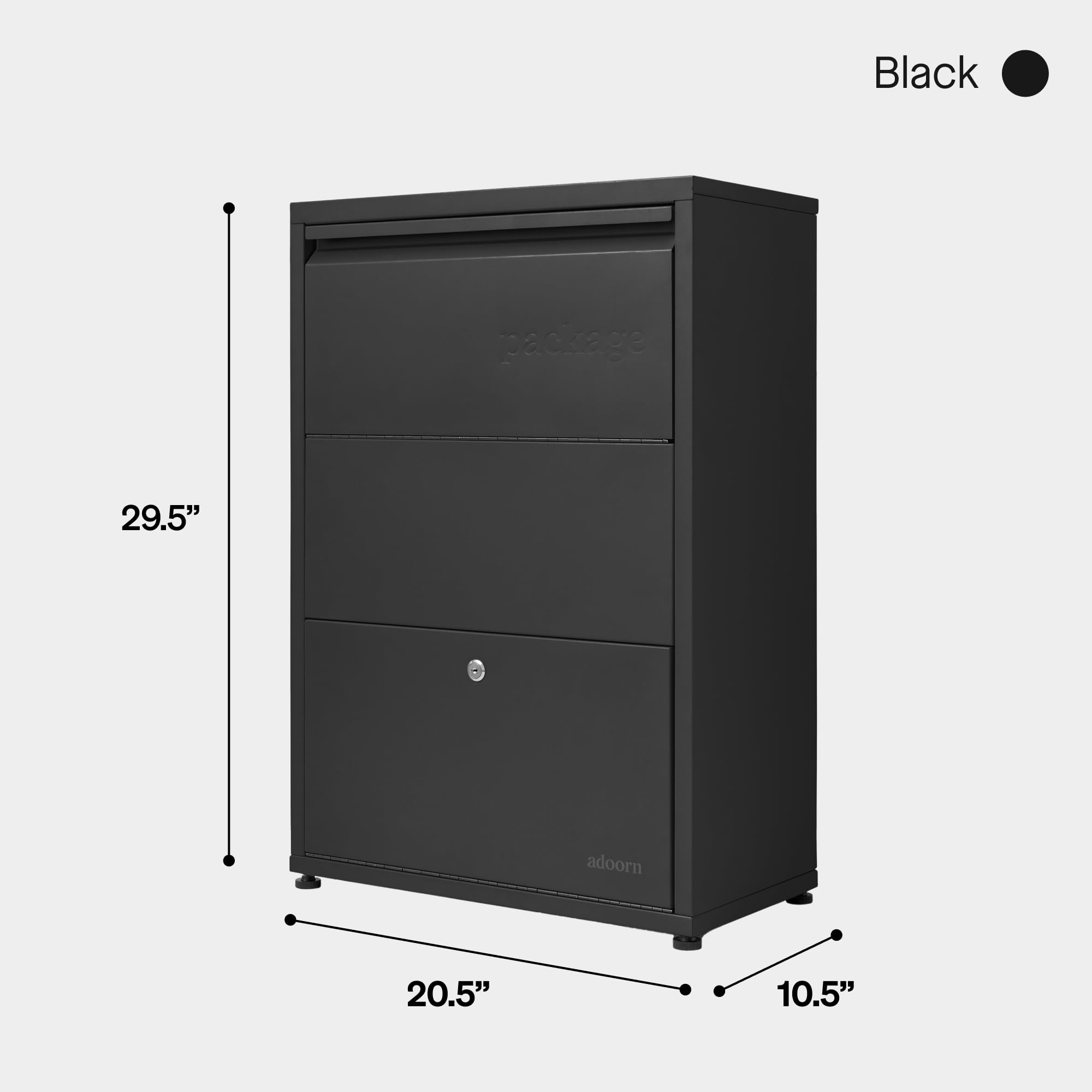 Amazon.com: adoorn Package Delivery Boxes for Outside, Small 29.5
