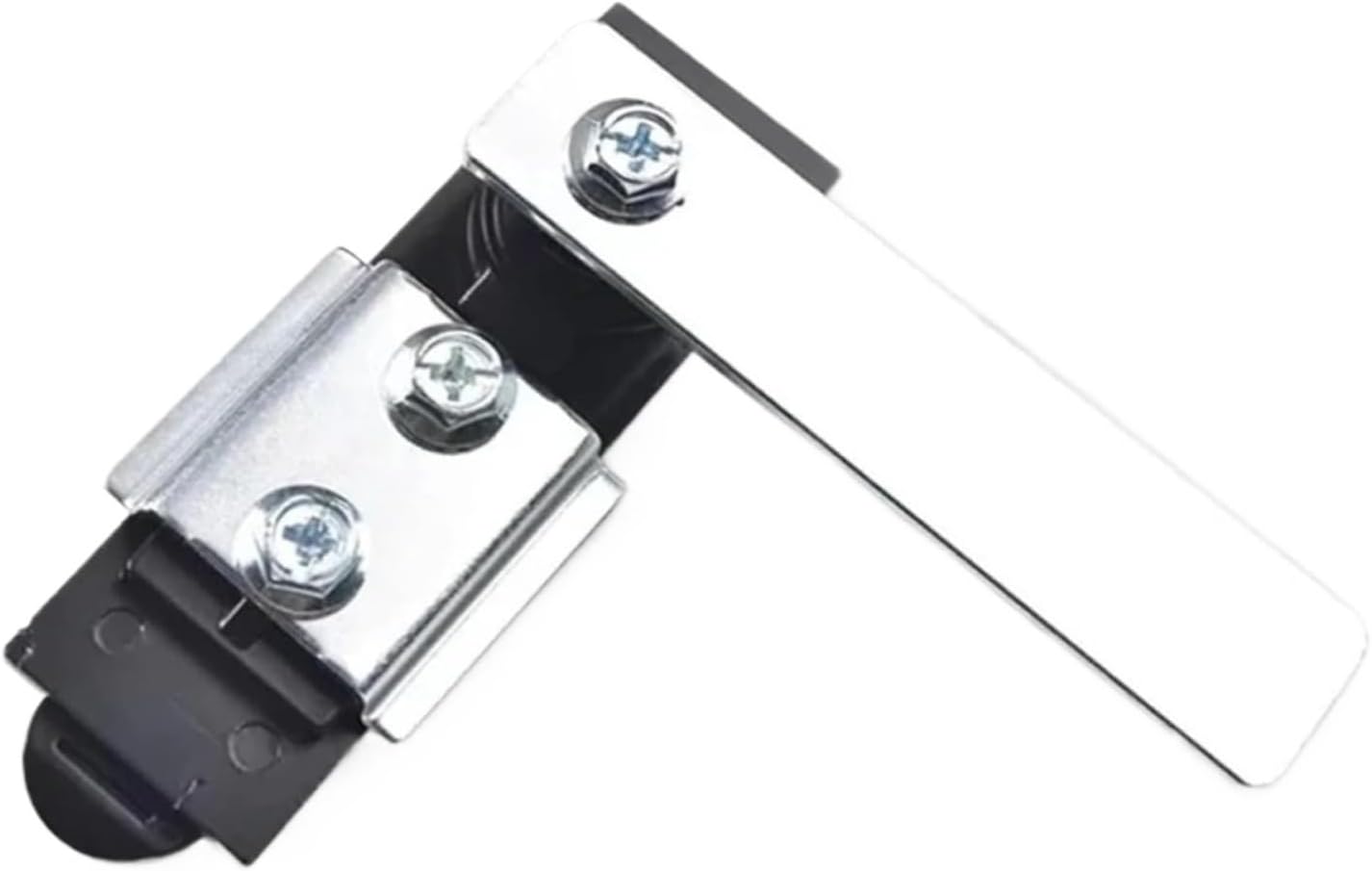 XK143B Door Rack Hardware Panel Lock for Cabinet Drawer, 1-Piece Black(XK143-115B)