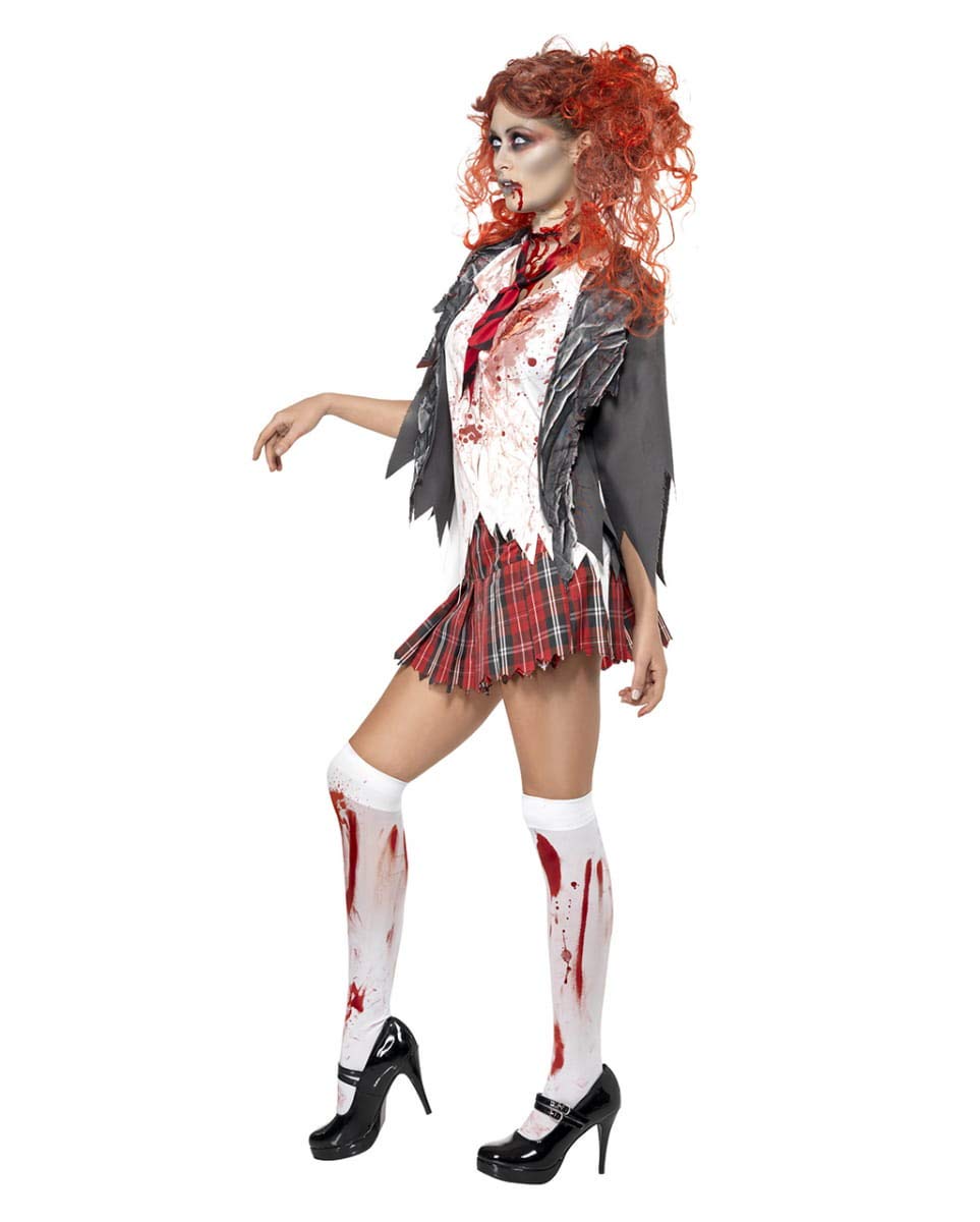 Horror-Shop Zombie scolara Costume L 44-46