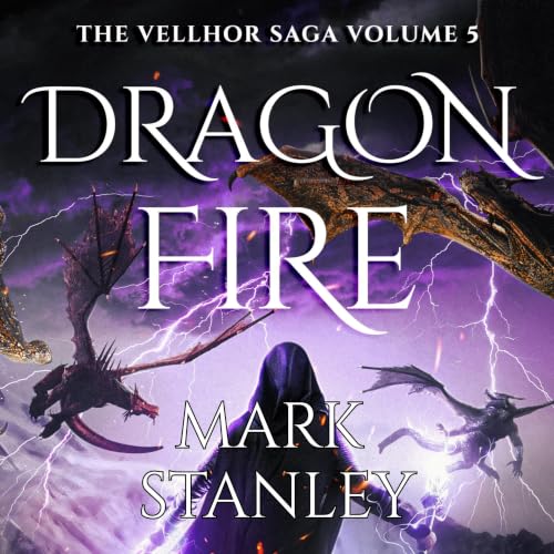 Diseño de la portada del título Dragon Fire