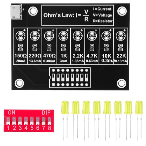 Soldering Practice Kit DIY Practical Electronic Soldering Project Training Board for Beginners Practice