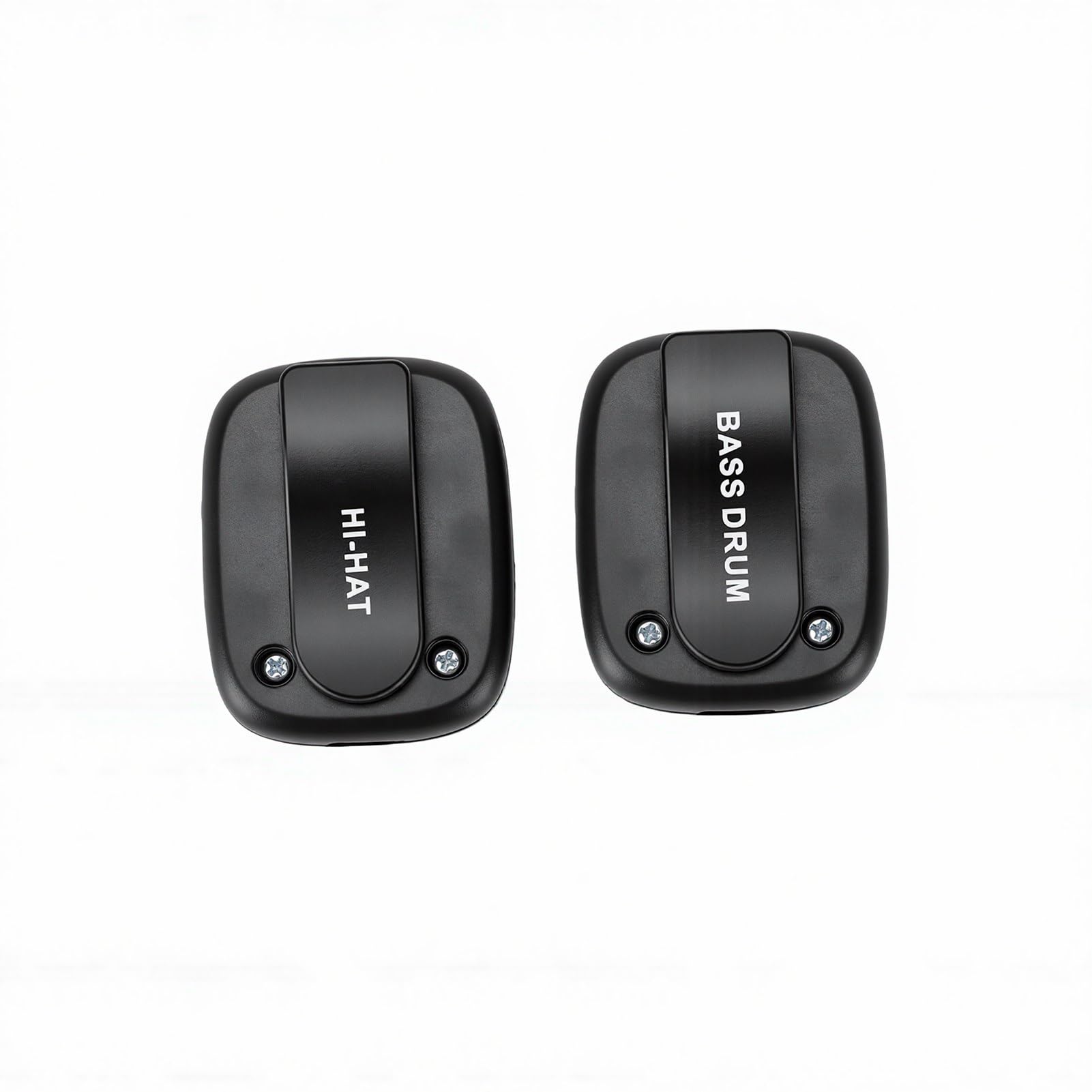 ZJchao Kit de Baguettes électroniques Air Drumsticks, Batterie Virtuelle avec Pédales à Détection de Mouvement 3D, Convertisseur de Son, Portable et Rechargeable, pour la Maison, le (BLACK)