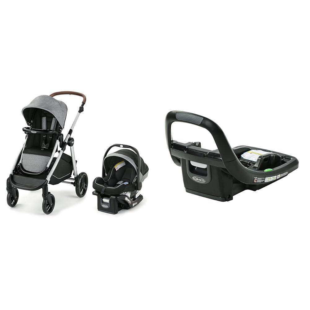GracoModes™ Nest2Grow™ Travel System, Ren & SnugRide® SnugFit 35 Infant Car Seat Base, Black