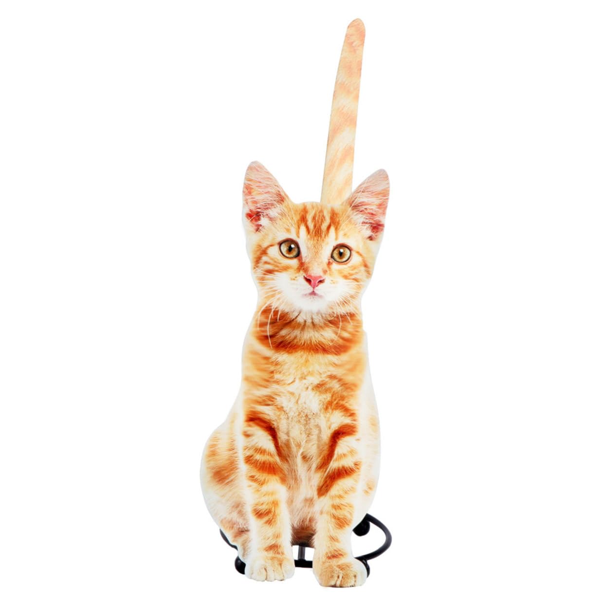 Portarotolo Carta da Cucina Gatto in Ferro Creativo Supporto Rotolo per Cucina e Bagno Decorazione Casa Stile Elegante Facile da Pulire e Pratico per Vari Ambienti