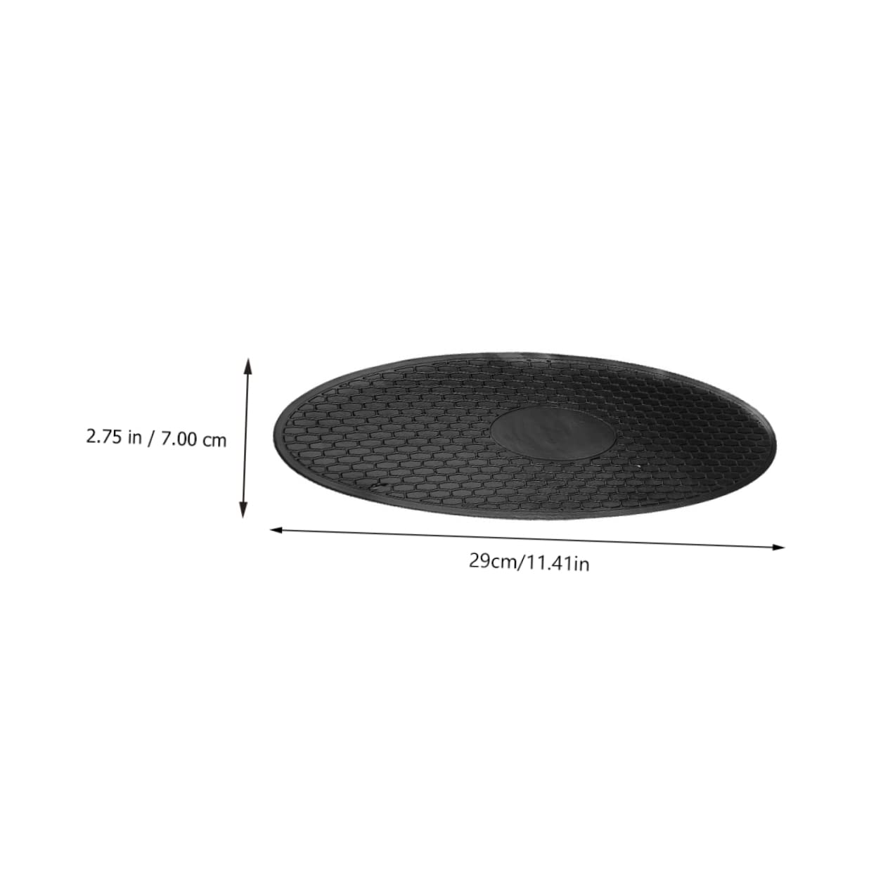AUTSUPPL 6pcs Auto Anti-Slip Pad Car Anti-Slip Mat Silicone Anti-Slip Pad for Dashboard Dec