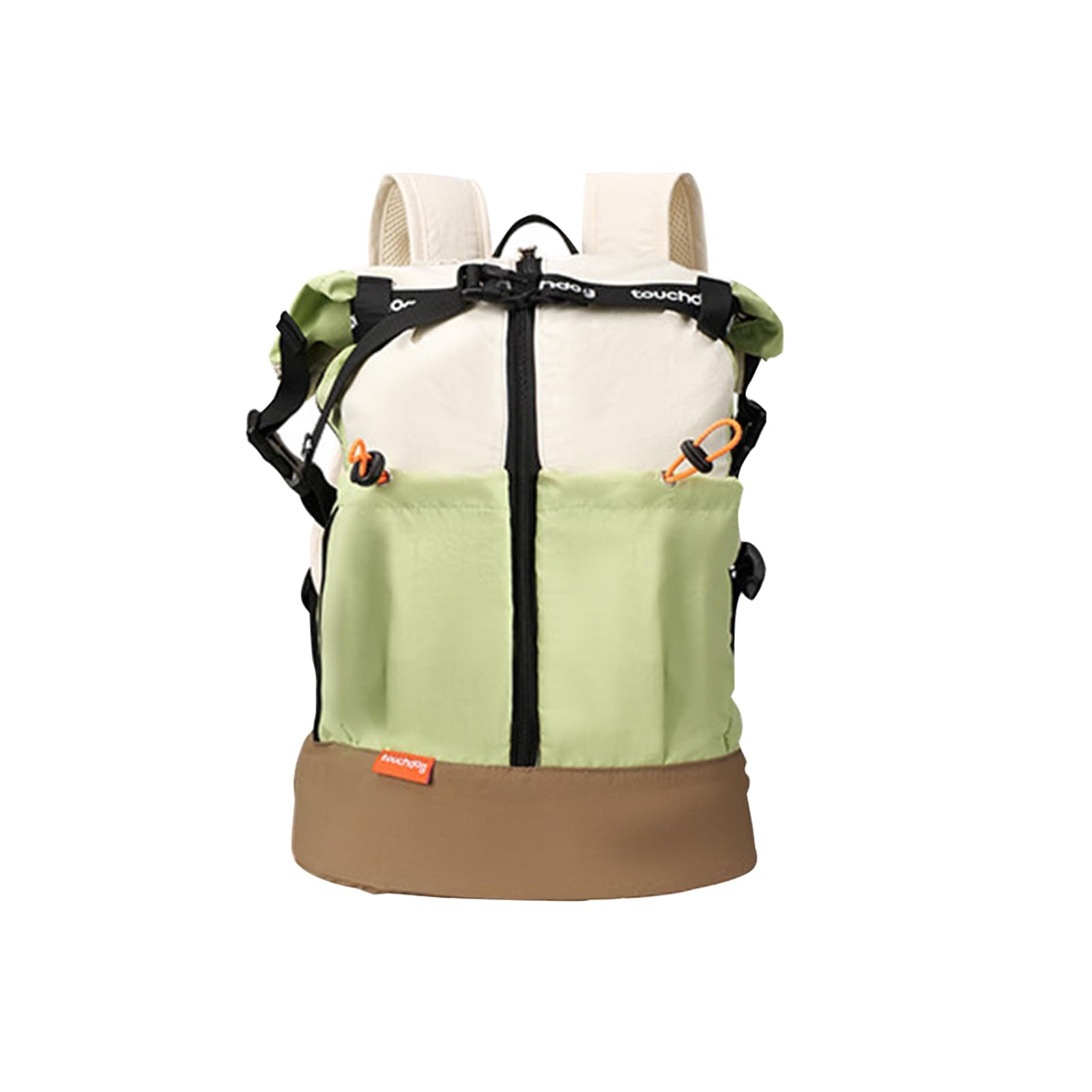 Galatée Borsa Da Viaggio Per Animali Domestici, Zaino Impermeabile e Traspirante, Borsa Portatile Con Fondo Ammortizzante e Design Anti-Fuga(Verde)