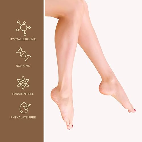 Miniatura 6 de Calcetines hidratantes de manteca de karité y coco para pies - Hidratan los pies cansados, secos y agrietados, mascarilla hidratante exfoliante para