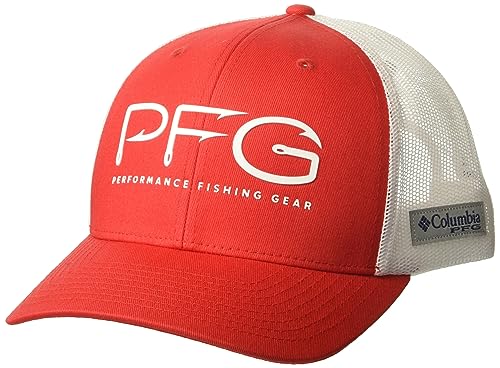 Casquette Mixte Columbia PFG Hooks Mesh Snap Back réglable pour le confort d'été