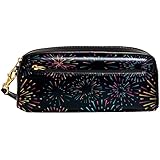 ペンケース ペンポーチ カラフル 花火 筆箱 筆入れ 学生用 仕事用 大容量 おしゃれ 化粧ポーチ メイクケース 収納ケース