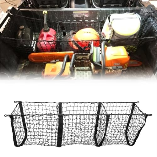Filet de rangement pour coffre de camionnette élastique noir