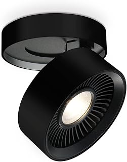 Kuzco Lighting Solo - 20W LED Flush Mount-3.75 Inches Tall and 5 Inches Wide-Black Finish