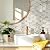 STICKGOO 10 Sheets Peel and Stick Backsplash Tiles, Glossy Pandora Marble Kitchen Backsplash, Stick on Wall Tiles for Kitchen, Bathroom, RV