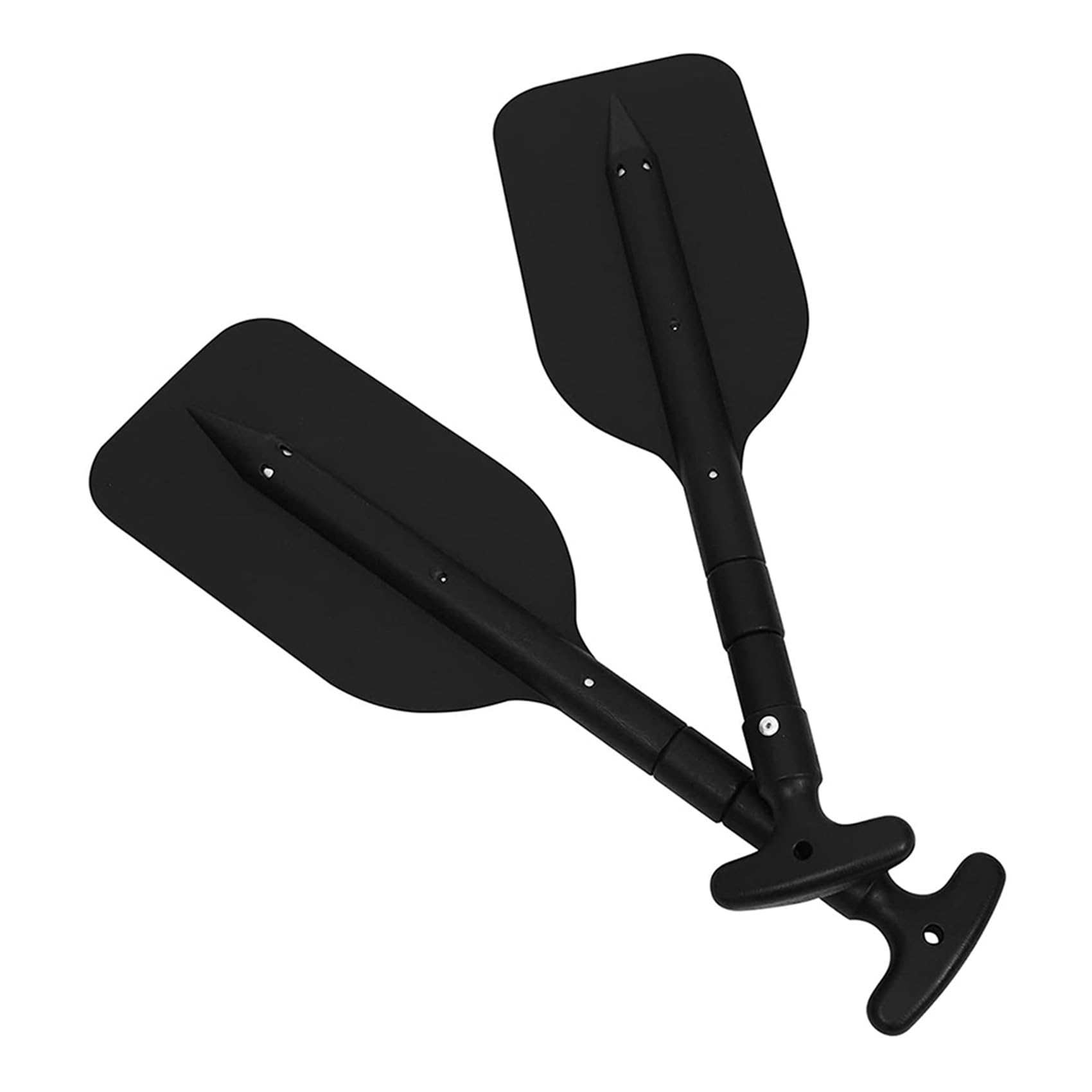 4 Piezas Remos TelescóPicos de PláStico para, Plegable para Kayak, Moto AcuáTica y Canoa, Accesorios para Barcos de Seguridad