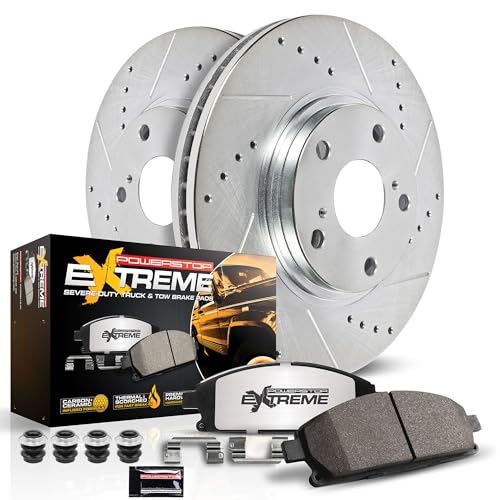 PowerStop Rear Brake Kit For Toyota Sequoia 2023-24, Tacoma 2024,