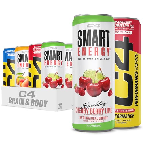 Cellucor C4 Performance & Smart Energy Drink Official Variety Pack | Zero Sugar Carbonated...