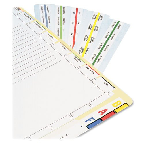 Tabbies Medical Chart Index Divider Tabs (TAB54528) Amazon.in Office