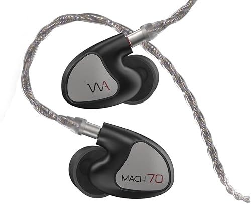 Westone Audio - Mach 70 Universal IEM Auriculares con cable - 7 Controladores de armadura equilibrada Músico profesional en auriculares con monitor