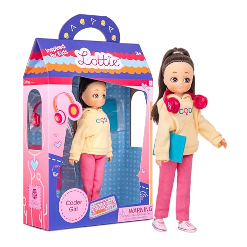Lottie Coder Girl Muñeca con Laptop y Accesorios miniatura 7