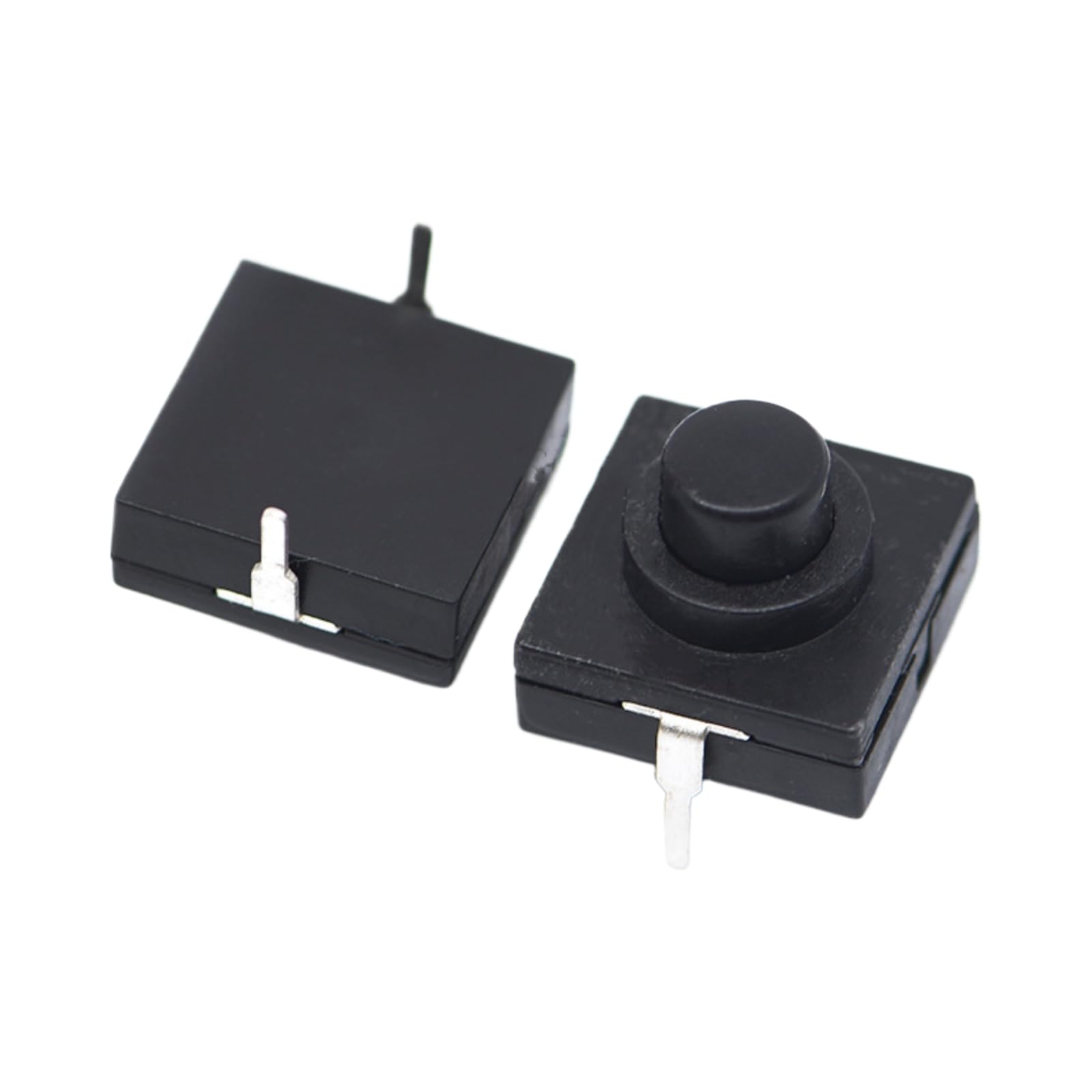 Interruptor de llave 12 * 12 * 9,4mm pies cobre pulsador autoblocante