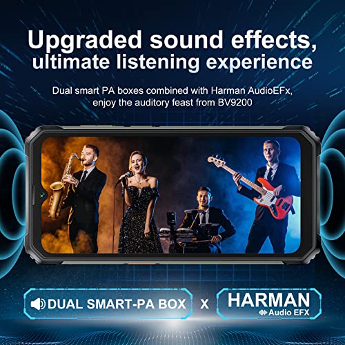 Blackview Rugged Phones Unlocked, Bv9200 Android Phones(2023), 14Gb+256Gb/1Tb Unlocked Cell Phone, 66W Fast+ 30W Wireless Charge, Octa-Core Helio G96, 2.4K 120Hz Display, 50Mp Camera, Android 12, Nfc #TOP6