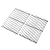 Hongso 19.5" #304 Stainless Steel Grill Grates Replacement for Weber Genesis E and S Series 300 E310 E320 S310 S320 Gas Grills, A Set of 2 Cooking Grates 7528 (SCG528)