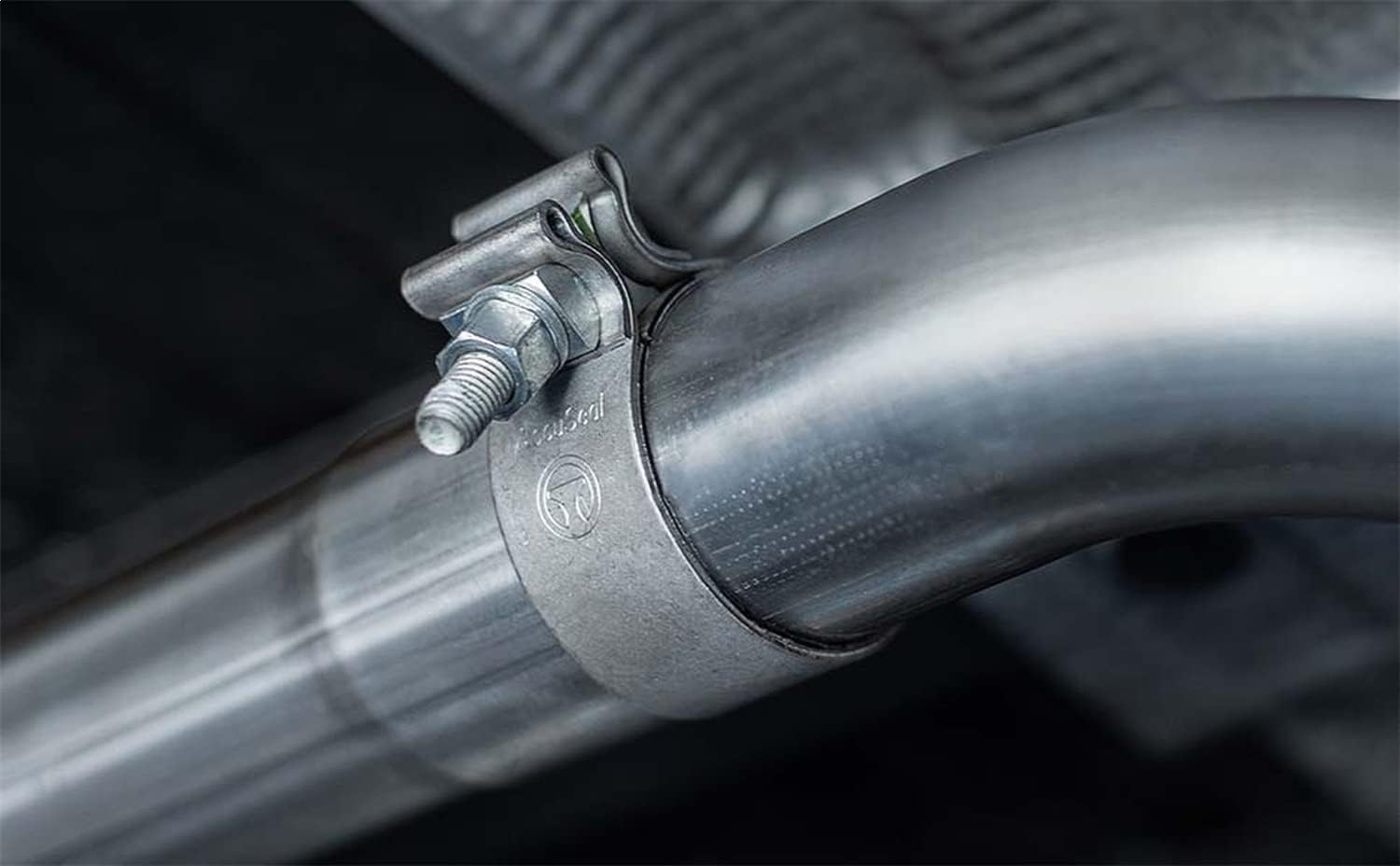 MagnaFlow Performance Exhaust Muffler 14714: 2"/2" Inlet/Outlet, 7x7x14" Round, Stainless Steel, Brushed Finish
