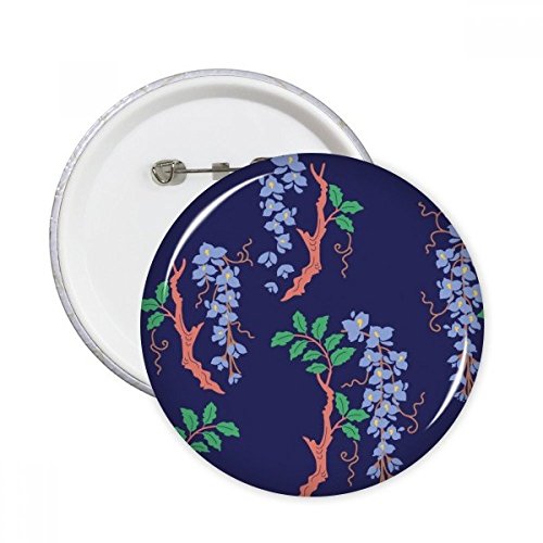 Cadeau de Violet Culture japonaise grand badge bouton pour passionnés d'Asie