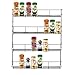 Yontree Estantería de Condimentos Rack Soporte de Especias con 4 Capas Color Plateado