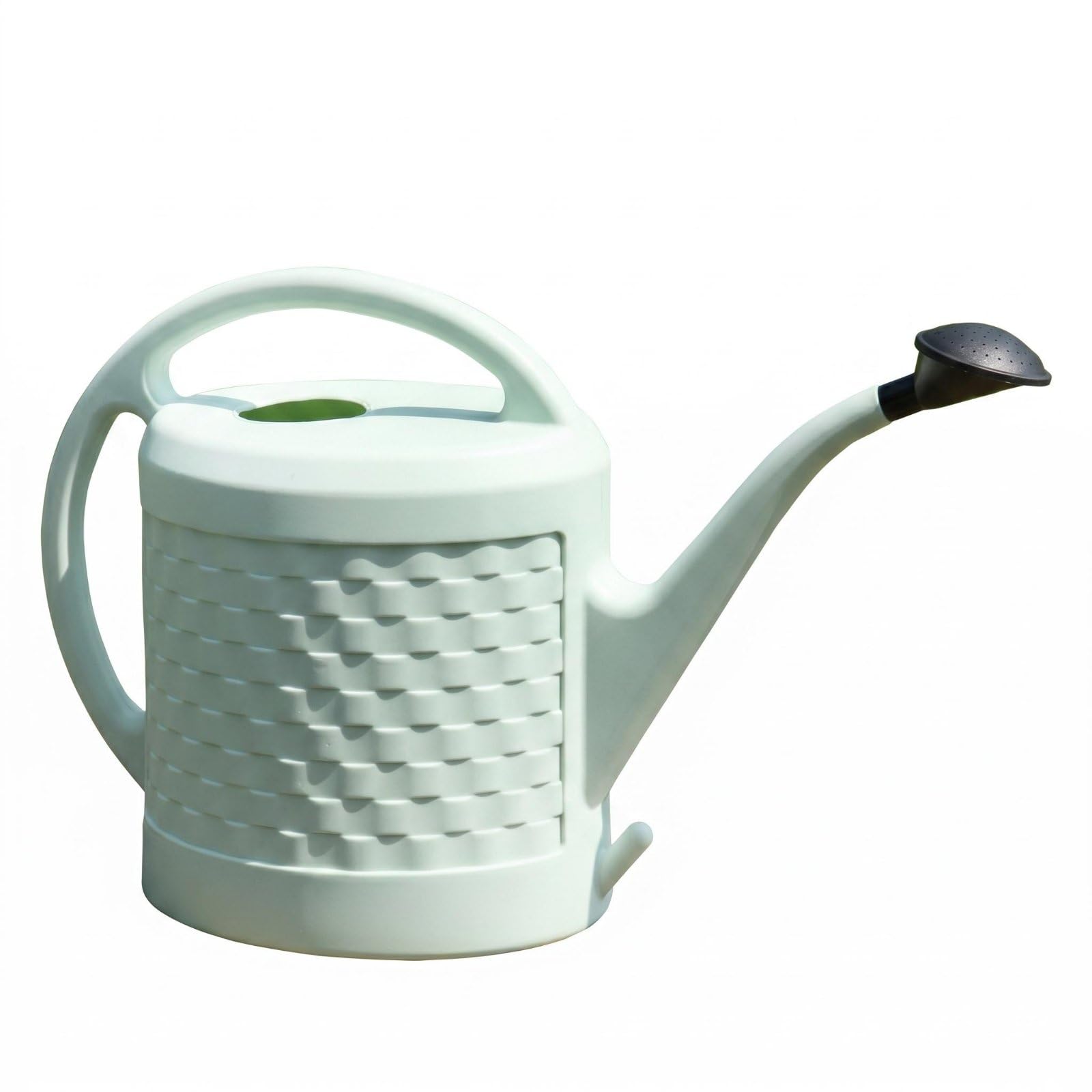 Arrosoir à Arrosoir Pot d'Arrosage Arrosoir de Jardin Arrosoir pour Plantes à Débit Doux et Régulier Tête Démontable pour Modes de Pulvérisation, Vert Matcha, 12L